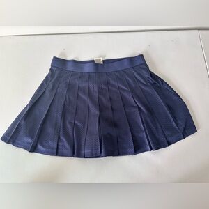 Victoria's Secret PINK -Navy blue pleated mesh tennis skort-404